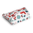 thumbnail image 5 of Holiday Christmas Novelty Makeup Cosmetic Bag Birthday Gift Pouches, 5 of 6