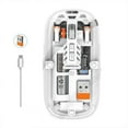 thumbnail image 3 of Wireless Computer Mouse 1600DPI 2.4G Cordless Mute Mice With USB Receiver For PC Laptop Notebook Tablet blue, 3 of 5
