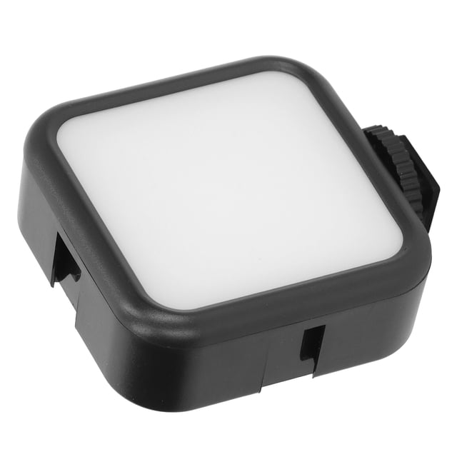 Iluminación De Fotografía, Luz De Cámara LED Con Atenuación Continua Recargable, Peso Ligero, Alto Brillo, 62 Cuentas De Lámpara De 3000 K A 7000 K Para Transmisión En Vivo
