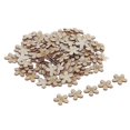 thumbnail image 5 of 3x100 Pieces Blank Flower Wooden Ornaments Crafts Diy Festival Party Decor, 5 of 5