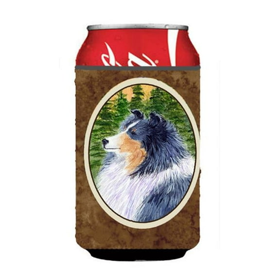 Sheltie Can Or bottle sleeve Hugger - 12 oz.