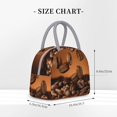 thumbnail image 2 of Easygdp Coffee Beans Bolsa de Almuerzo Insulada Grande, Forro de Aluminio, Diseño Espacioso, a Prueba de Fugas, Ideal para Trabajo, Picnics, Viajes y Actividades al Aire Libre, 2 of 6