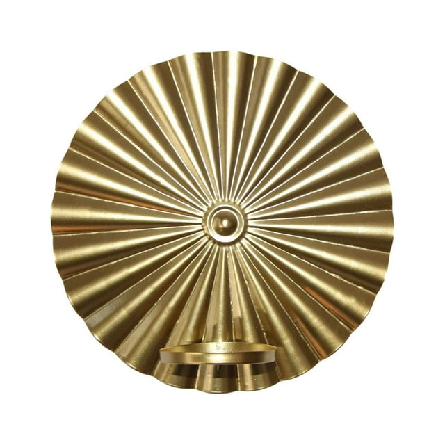 Vela de pared candelabro redondo pilar candelero decoración de pared de E 25x25x8cm