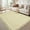 Beige, variant on Scalloped Area Rug 2x6 Washable Entryway Runner Rugs for Hallway, Solid Color Floor Carpet for Bedroom, Non Slip Low Pile Mat with Rubber Back, Soft Nursery Rug