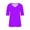 1 Purple, variant on SROBPTY Womens T-Shirts Solid V Neck Half Sleeve Loose Breathable Summer Tops for Casual Wear