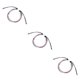 thumbnail image 3 of Pulseras bohemias de cuerda Sonducket para niñas adolescentes Negro + rosa Type1 NO1, 3 of 6
