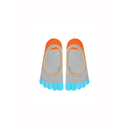 

Allegra K Unisex Yoga Color Block Low Cut Toe Socks 1 Pair