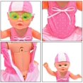 thumbnail image 3 of Juguete de bañera de agua eléctrica para niños, juguetes flotantes de piscina de inducción a prueba de agua, lindas muñecas decorativas en miniatura para niños y niñas de más de 3 años, 3 of 6