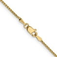 thumbnail image 4 of 14K Yellow Gold 1.25mm D/C Spiga Chain (30 X 1.25) Made In Peru pen62-30, 4 of 5