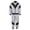 Black, variant on 1980S Disco Track Jacket Jogger Pants Set Retro Sportswear Outfit Men Women Casual Athletic Wear Clothes