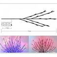 thumbnail image 1 of PENGXIANG Simulation Tree Branches Led Light Single 20 Led Light 5 Branches for Indoor Outdoor Party Home Decoration, 1 of 9