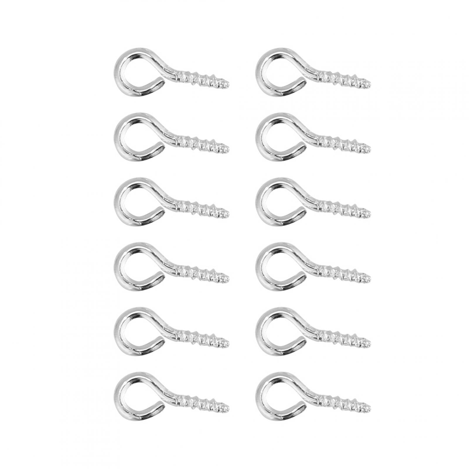 Alloy Screw Eye Hooks, Mini 3Colors 200Pcs / Bag Eye Pins , Eyelets