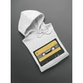 thumbnail image 3 of Audio Cassette Design Hoodie Men -Image by Shutterstock, Male Small, 3 of 4