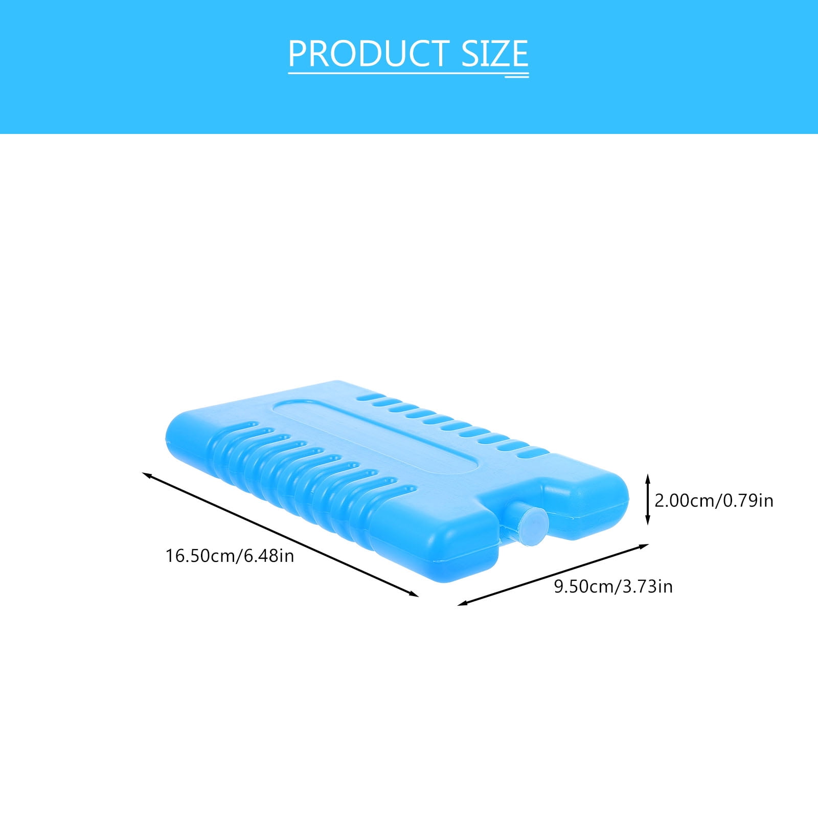 UNOMOR 5Pcs Ice Cooling Packs Cooler Ice Case Freezer Ice Packs Freezer Ice Case for Home