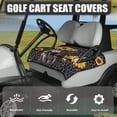 thumbnail image 3 of Whosucclay Sunflowers Highland Cattle Seat Cover, Durable Golf Cart Seat Cover Breathable Wear-Resistant Golf Cart Seat Protector for Most 2 Seats, 3 of 7