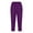 Purple, variant on Womens Black Leggings Sports Fitness Pants Women's High Bomb Dry Run Yoga Pants Tights Sensation Cropped Pants Dress Leggings for Women for Work (Red,XXXL)