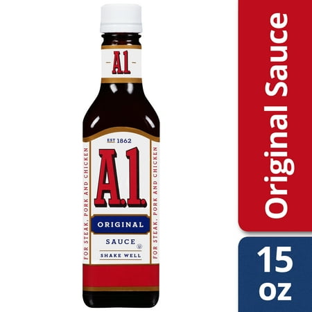 A.1. Original Steak Sauce 15 oz Bottle (Best Steak Sauce Brand)