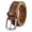 Coffee, variant on JASGOOD Men's Full Grain Leather Belt, 1.4" Wide Leather Belt with Scratch-Resistant Pin Buckle for Jeans & Khakis