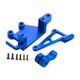 thumbnail image 5 of Soporte de servo de dirección de metal, juego de montaje electrónico, pieza de repuesto para bicicleta RC Azul, 5 of 9