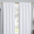 thumbnail image 4 of Ridicili 5/8" Telescoping Double Curtain Rods with Octagonal Finials, Gold, 84"-120", 5/8 Inches Front and 1/2 Inches Back Double Window Drapery Rod, 4 of 6