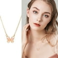 thumbnail image 3 of Wentin Reduced Necklaces & Pendants Personality Butterfly Necklace Simple And Delicate Design Suitable For All Occasions, 3 of 3