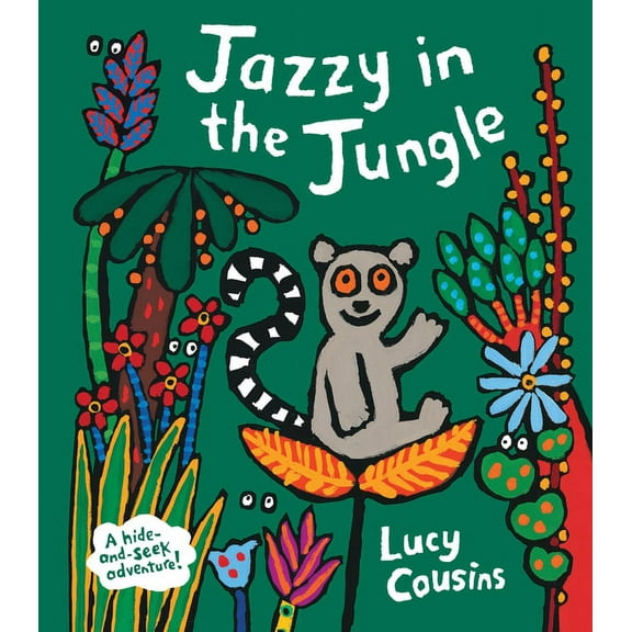 Jazzy in the Jungle, (Board Book)