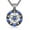 Silver Cross1, variant on New men's cross necklace five-pointed star necklace flame cross necklace domineering fashion pendant