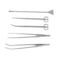 thumbnail image 2 of Aquarium Cleaning Tool, Multifunctional 5-In-1 Non-Slip Curved Tweezers Anti-Rust  For Water Plant For Aquarium For Fish, 2 of 8