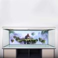 thumbnail image 4 of Aquarium Background Poster, 3D PVC Waterproof Adhesive Fish Tank Sky Castle Wallpaper Sticker Fish Tank Background Decoration(61 * 30cm), 4 of 5