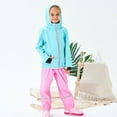 thumbnail image 2 of Hiheart Garçons Filles Résistant à l'Eau Imperméable Doublé Outwear, 2 of 6