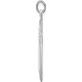 thumbnail image 2 of Sterling Silver Rhodium-Plated Cross Pendant Made In United States qc9685, 2 of 5