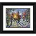thumbnail image 1 of Chodyukov, Aleksander 18x15 Black Ornate Wood Framed with Double Matting Museum Art Print Titled - Winter Sun, 1 of 4