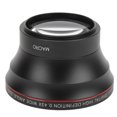thumbnail image 1 of Lente gran angular X, 55 mm, 0,43 X, lente gran angular de metal, lente gran angular, uso conveniente, 1 of 12