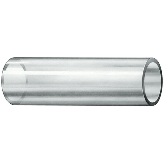 Trident 1500126 1/2" ID x 11/16" OD x 50' Clear PVC Tubing with 45# (70 Degrees Fahrenheit) Working Pressure