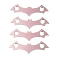 thumbnail image 4 of 4 Pcs Joint de Protection en Alliage d'Aluminium pour Planche à Roulettes, Joint de Protection Longboard, Pièce Longboard Or Rose, 4 of 9