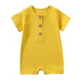 thumbnail image 4 of Baby Boys Romper Jumpsuit Short Sleeve Summer Casual Outfit Bodysuit Playwear for 0 24 Months Baby Pants Romper 3-6 Months, 4 of 4