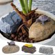 thumbnail image 1 of Xihbxyly Almacenamiento de Llaves de Piedra, Diseño de Caja Oculta, Camuflaje para Exteriores, Material Resistente a La Intemperie, Almacenamiento Seguro de Llaves y Objetos Pequeños, Decoración para, 1 of 3