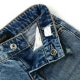 thumbnail image 7 of KIDSCOOL SPACE Baby Boys Jeans,Little Boy Elastic Band Inside Ripped Washed Soft Cotton Denim Pants,2-3 Years, 7 of 7