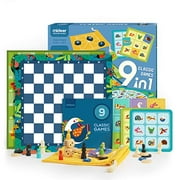 Classic Board Games (9 in 1) including 5 in a row and Chess