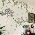 thumbnail image 5 of Lierteer Flowers Wall Sticker Potted Plants Floral Butterfly Wall Decal Wall Stickers, 5 of 8