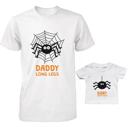 

Long Legs Spiders Dad and Baby Matching T-Shirts