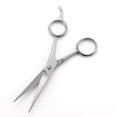 thumbnail image 4 of Stainless Steel Beard Scissors Hairdressing Scissors Practical Beard Care Accessory for Men Male (Silver), 4 of 4
