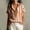 Orange, variant on Endives Boho Tops For Women Striped Short Sleeve Shirt V Neck Loose Fit Blouses Collared Business Casual Outfits for Women Going Out Top Summer Trendy Orange M
