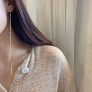 Twisted Long Drop earrings