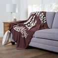 thumbnail image 2 of The Northwest 1COL-23600-0158-OOF 50 x 60 in. NCAA Alabama A&M University Alumni Silk Touch Throw Blanket, 2 of 5
