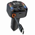 thumbnail image 1 of Chargeur Rapide compatible C69 PD 30W Émetteur FM Chargeur de Voiture Bluetooth avec Câble Extensible Type-C_Perfect Gift, 1 of 4