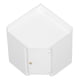 thumbnail image 2 of Gabinete de esquina para casa de muñecas, gabinete de esquina para casa de muñecas 1:12, mini gabinete de esquina, gabinete de esquina en miniatura, estándares líderes en la industria, 2 of 8