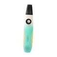 thumbnail image 2 of Flauta Kazoo de doble agujero con cuello colgante de encaje portátil ligero profesional blanco verde, 2 of 9