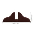 thumbnail image 2 of KALLORY 2 Pcs Écrans d'Intimité Extérieurs pour Patio Support en Plastique Brun Clair Résistant aux Intempéries, 2 of 8