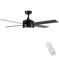 thumbnail image 7 of 52" LED Light Matte Black Blade Ceiling Fan with Remote with 4 blades, 7 of 7
